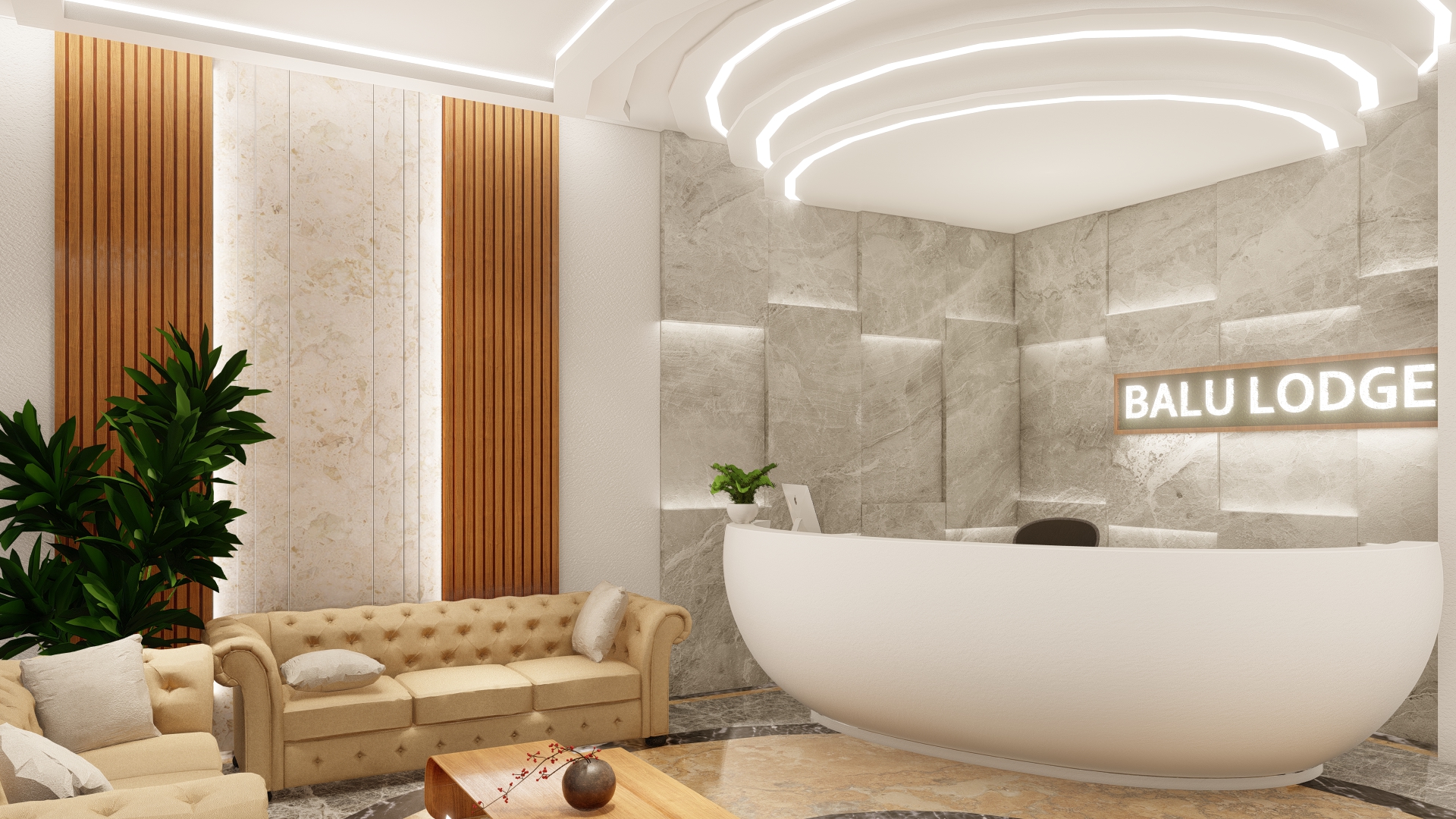 Healthcare interior design services