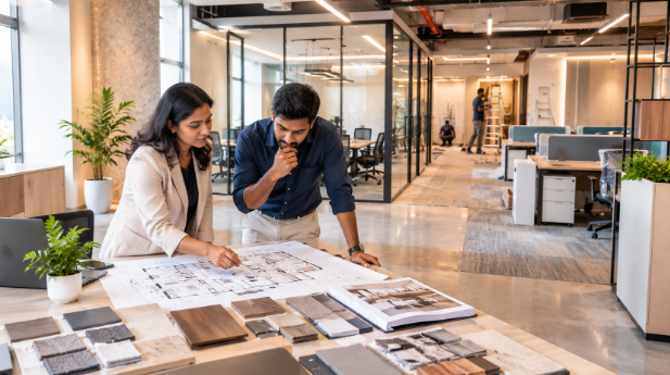 Office space planning approach