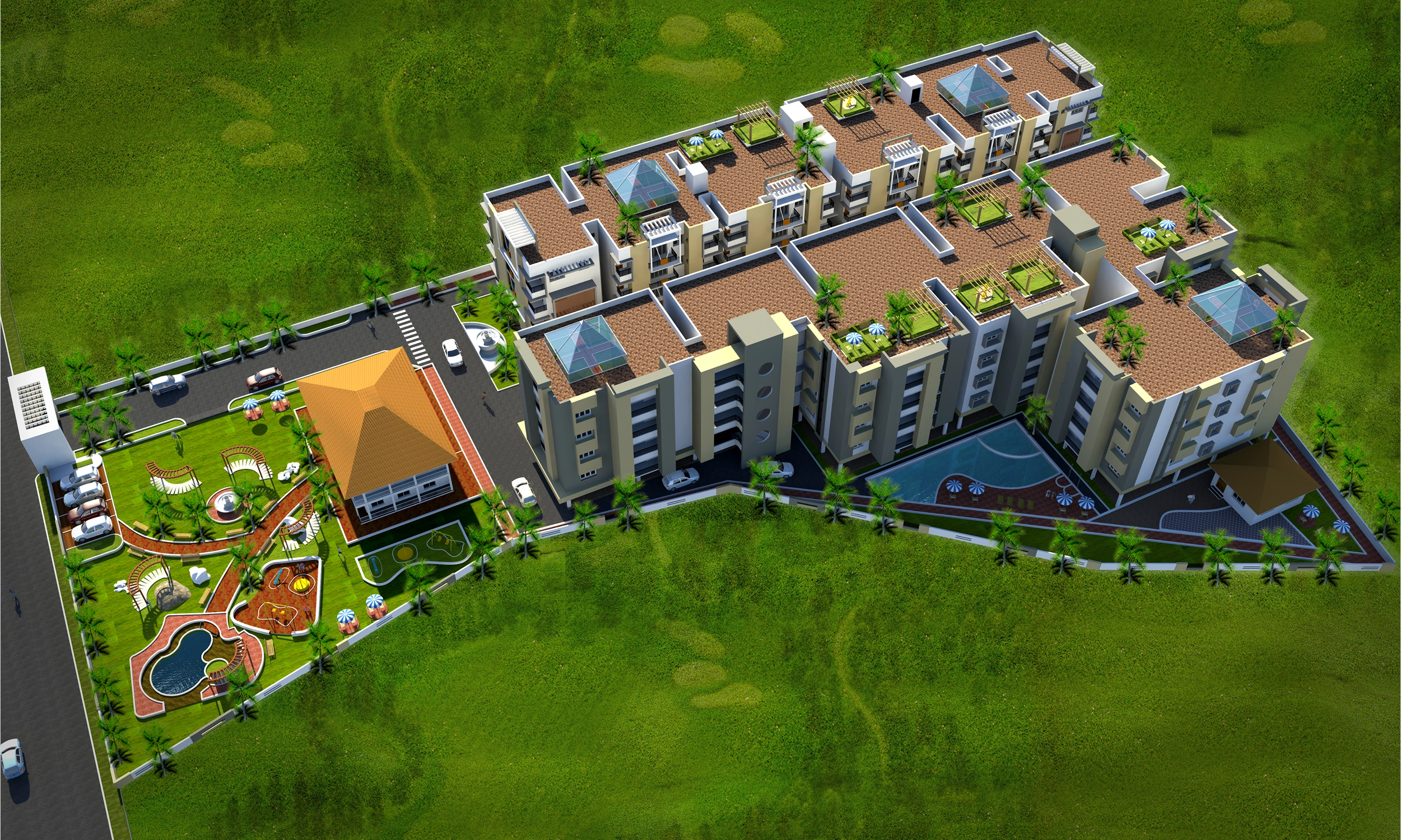 Apartment architecture in coimbatore