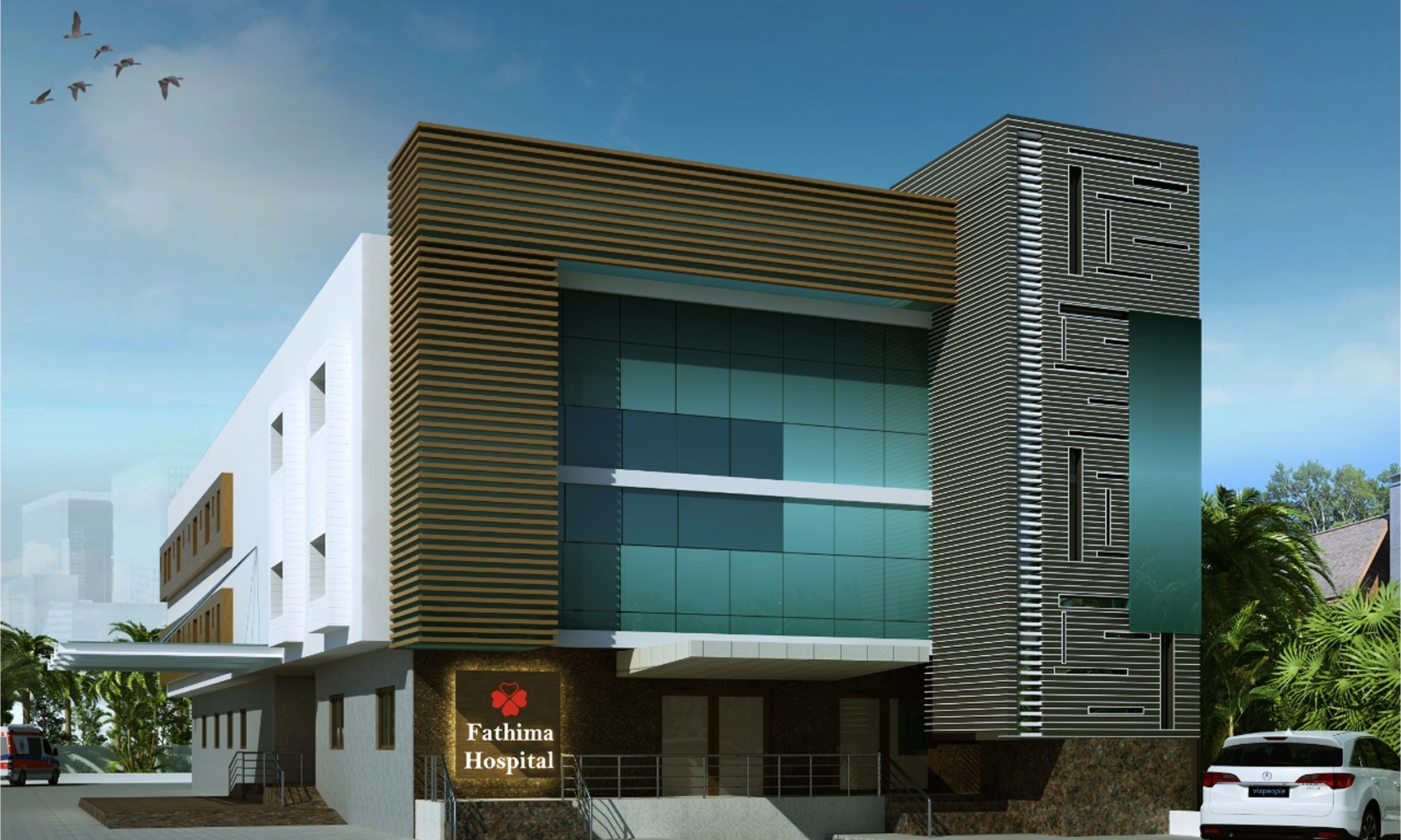 Hospital architecture in coimbatore