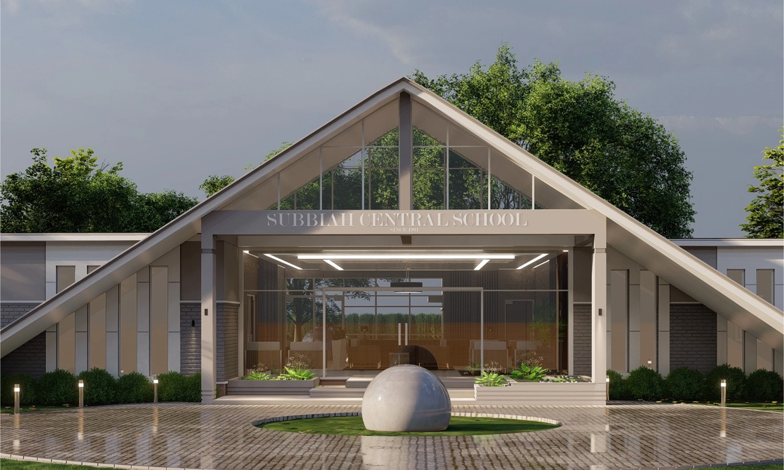 School architecture in coimbatore