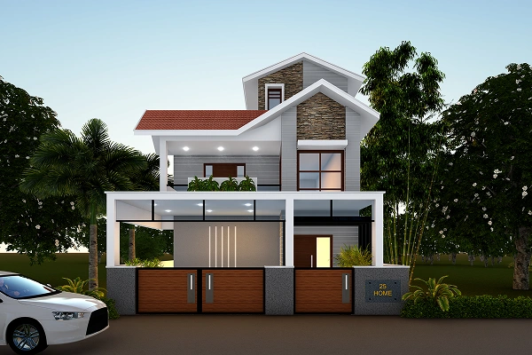 Villa home architect designer in coimbatore